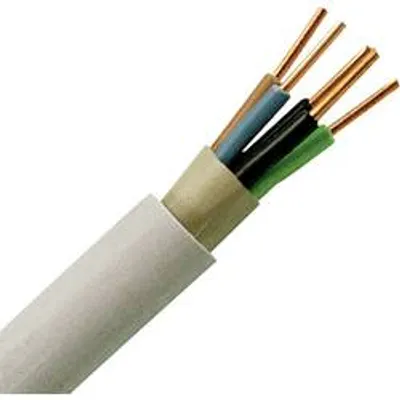 NYM-J 5×2,5 mm² (Sauna-Zuleitung)